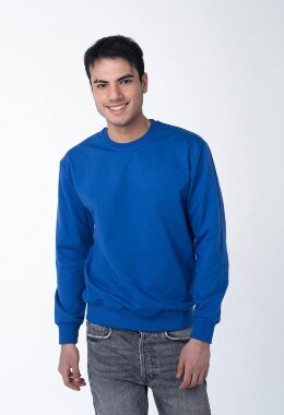 Синий роял свитшот мужской