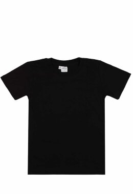 Чёрная детская футболка